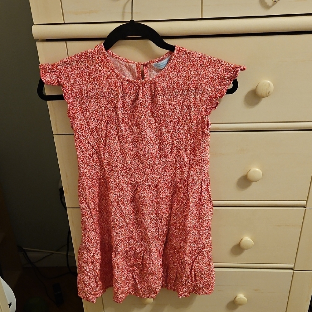 Primark Kids Dress in Red and White Floral